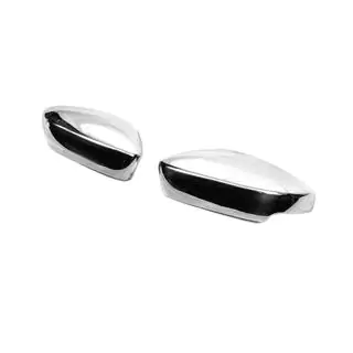 Mirror covers with indicator cutout (2 pcs, stainless steel) photo 3