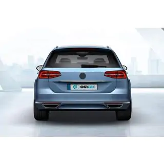 Trunk trim above license plate SW (OmsaLine, stainless steel) photo 1