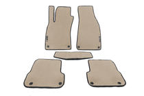 Audi A6 C6 2004-2011 EVA floor mats (beige, Avant) photo 1