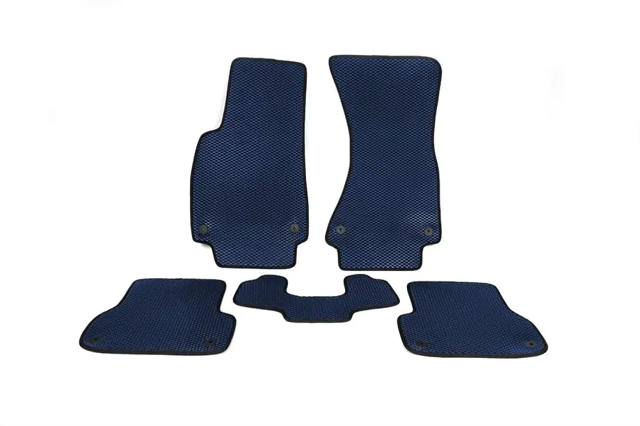Audi A7 2010-2018 EVA Floor Mats (Blue) Image