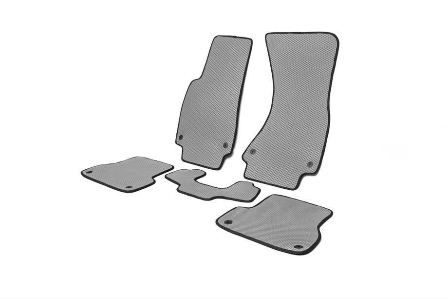 Audi A7 2010-2018 EVA Floor Mats (Gray) Photo 2