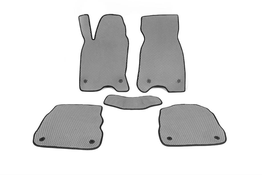 Audi A6 C5 2001-2004 EVA Floor Mats (Gray) Image