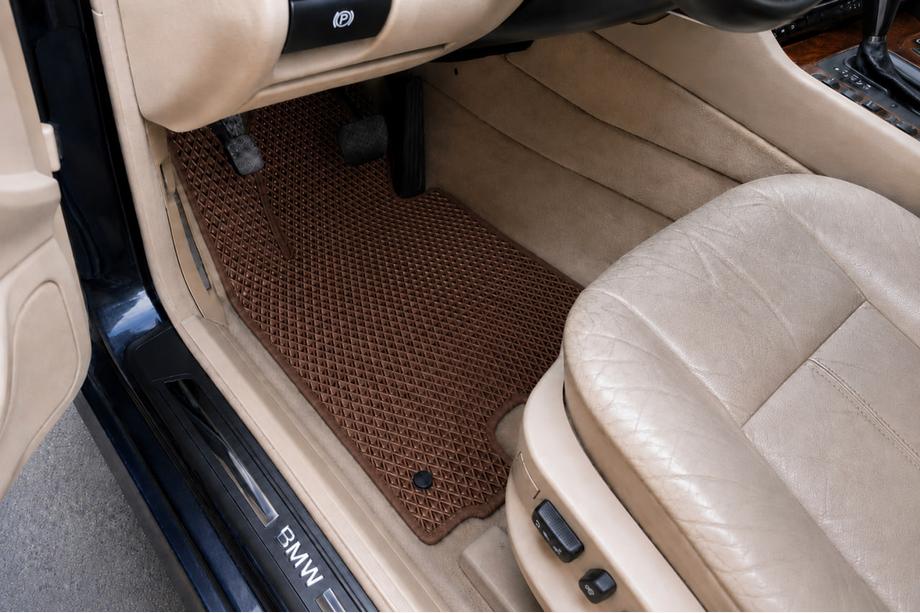 BMW 7 Series E38 1994-2001 EVA floor mats brown Image