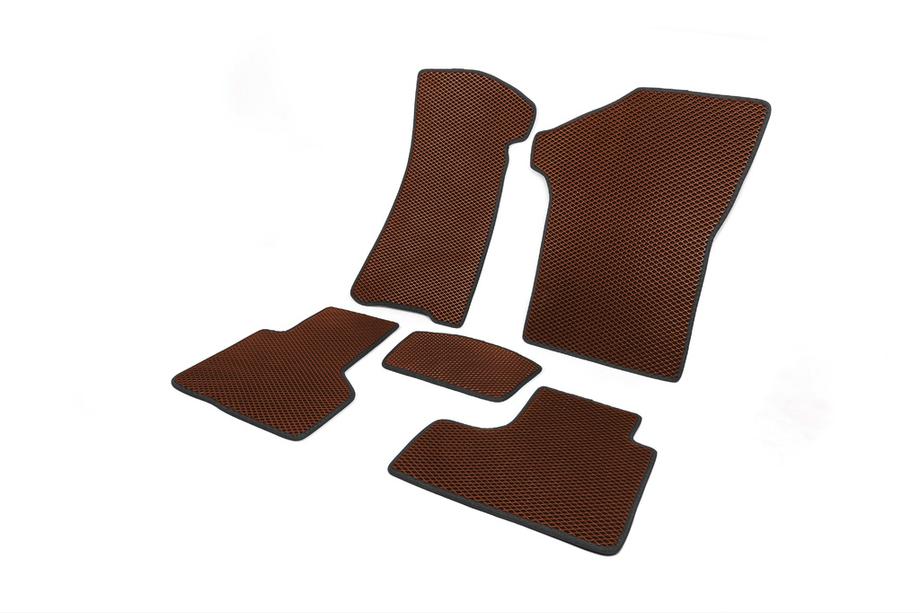 Chevrolet Niva 1998-2020 EVA Floor Mats (Brown) Photo 2