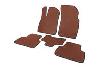 Audi Q7 2015–2026 EVA Floor Mats (Brown) photo 2