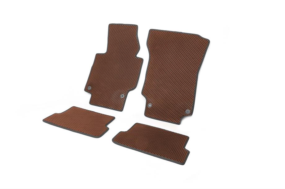 Audi TT 2006-2014 EVA Floor Mats (2006-2014, Brown) Photo 2