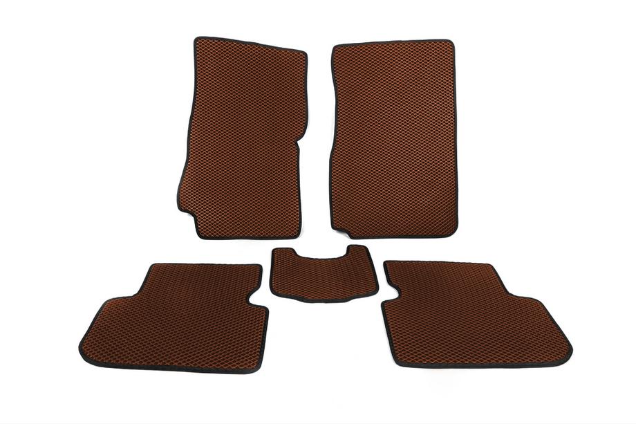Chevrolet Lanos 1998–2017 EVA Floor Mats (Brown) Image