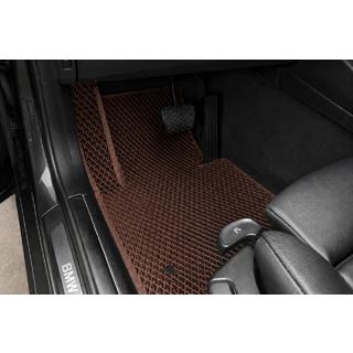 EVA Floor Mats (Brown) BMW 3 Series E46 1998-2006 photo 1