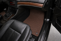 BMW 5 Series E39 1996-2003 EVA Floor Mats (Brown) photo 2