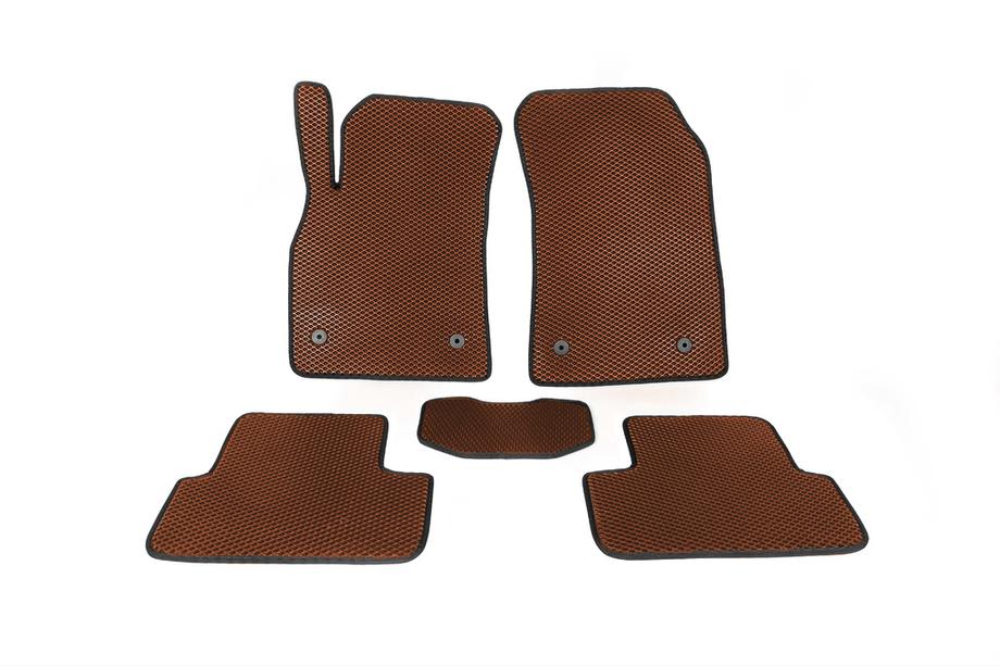 Chevrolet Cruze 2009–2015 EVA Floor Mats (Brown) Photo 1
