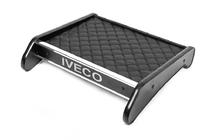 Iveco Daily 2006-2014 Dashboard Shelf (Black with Black Stitching) photo 1