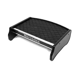 Dashboard Shelf (Black with Black Stitching) photo 1