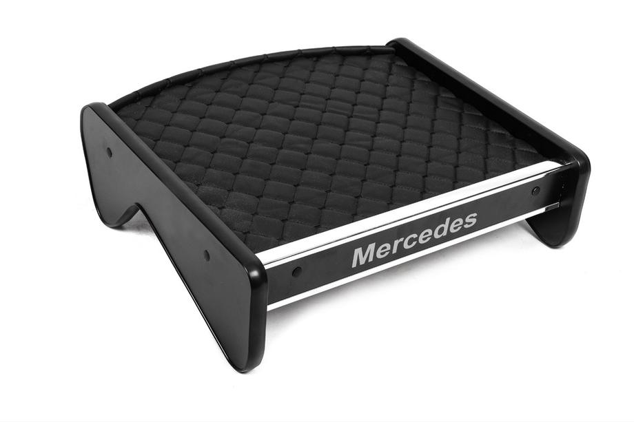 Mercedes T2 (507-814) 1967-1996 Dashboard Shelf (Black with Black Stitching) Photo 3