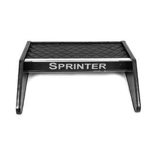 Dashboard Shelf (Black with Black Stitching) photo 2