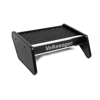 Dashboard Shelf (Black with Black Stitching) photo 3