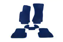Audi A6 C7 2011-2017 EVA Floor Mats (Blue) photo 1