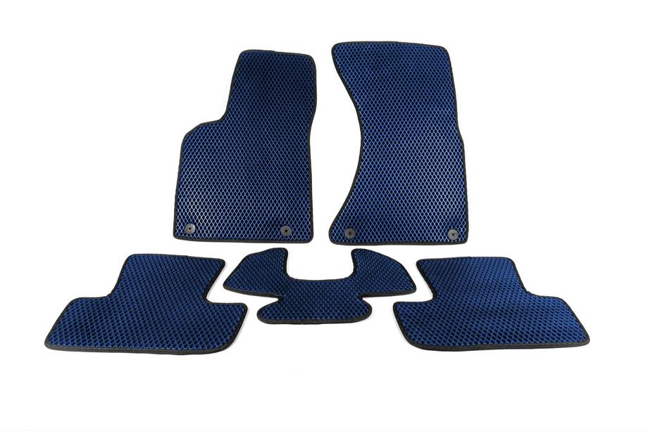 Audi Q5 2008-2017 EVA Floor Mats (Blue) Image