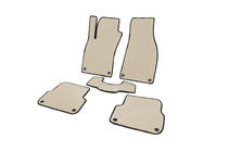 Audi A6 C6 2004-2011 EVA floor mats (beige, sedan) photo 1