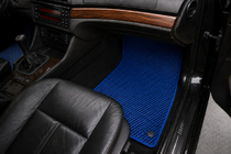 BMW 5 Series E39 1996-2003 EVA Floor Mats (Blue) photo 2