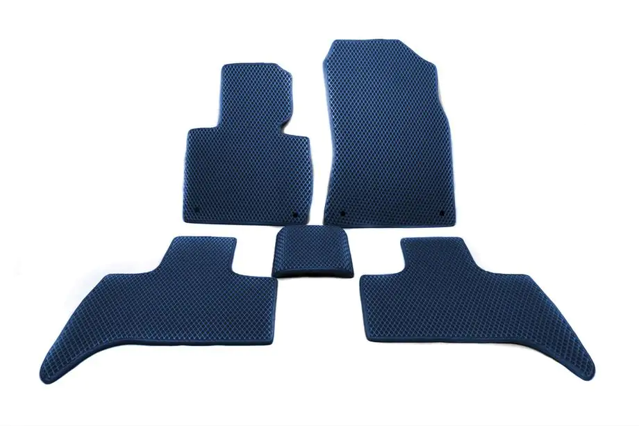 BMW X5 E53 1999–2006 EVA Floor Mats (Blue) Image