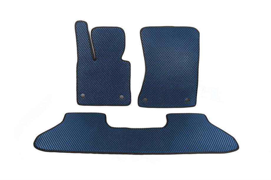 BMW X5 E70 2007-2013 EVA Floor Mats (Blue) Image