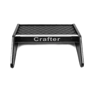 Dashboard Shelf (Black with Black Stitching) photo 3