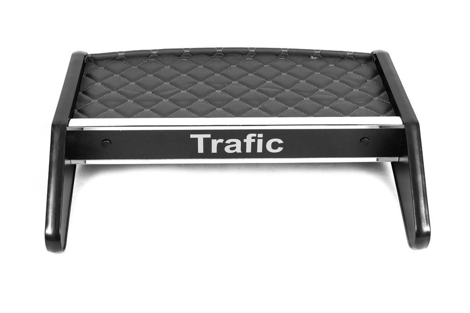 Renault Trafic 2001–2015 Dashboard shelf (2010-2014, Gray with gray stitching) Photo 2