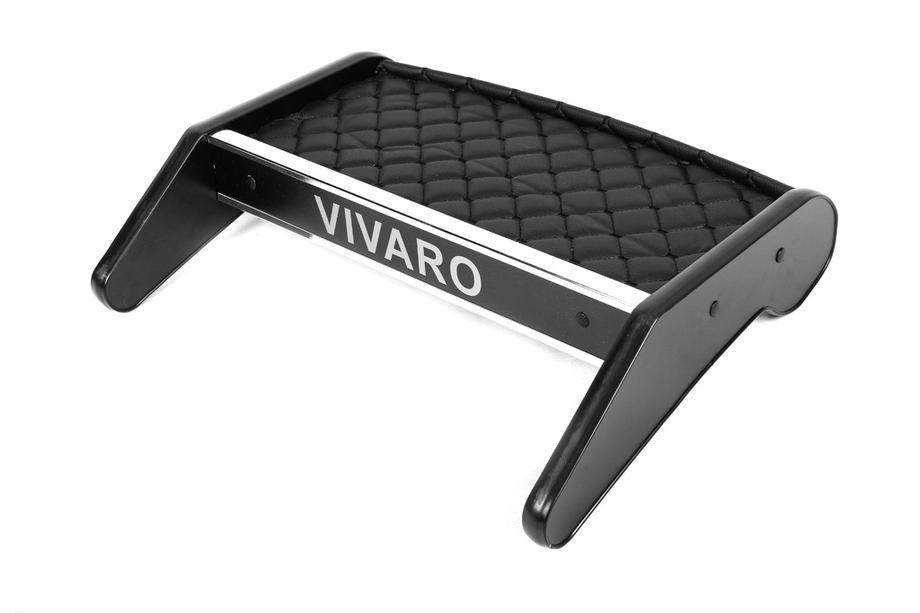 Opel Vivaro 2001–2015 Dashboard Shelf (2010-2014, Black with Black Stitching) Image