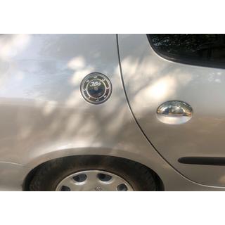 Chrome Fuel Tank Cap Cover (Stainless Steel) Peugeot 206 1998-2024 photo 2
