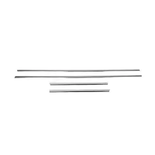 Exterior window trim stainless steel (4 pcs) Peugeot 207 2006–2014 photo 2