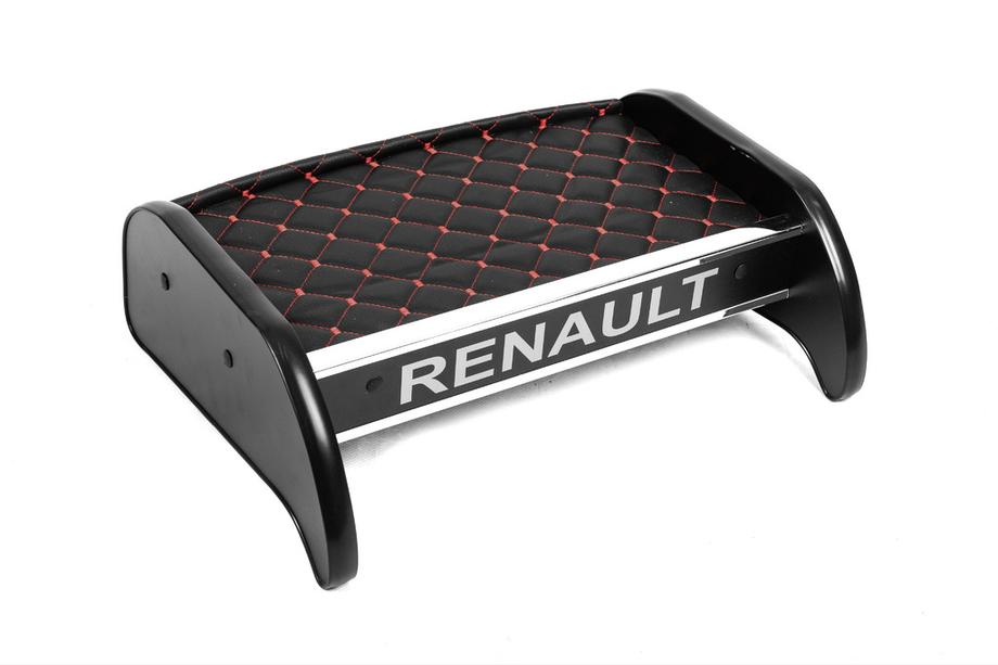 Renault Kangoo 2008–2020 Dashboard Shelf (Black with Red Stitching) Photo 3