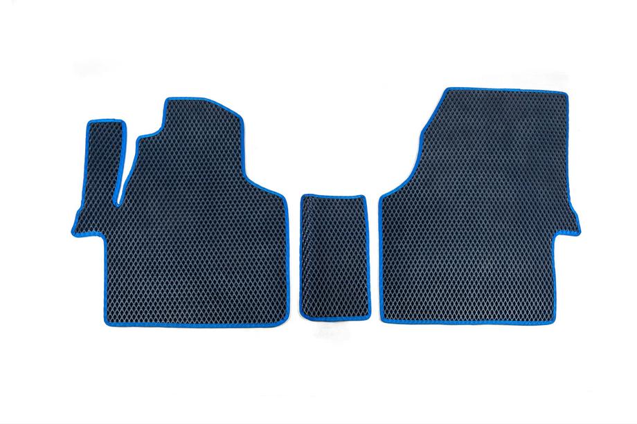 Volkswagen Crafter 2006-2016 EVA Floor Mats V1 (Blue) Image