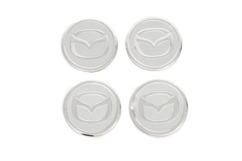 Mazda Stickers for Wheel Center Caps V2 60mm (4pcs) Photo 2