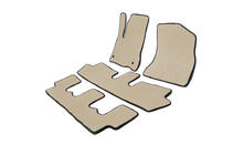 Citroen C-4 Picasso 2006-2013 EVA Floor Mats (3 Rows, Beige) photo 2