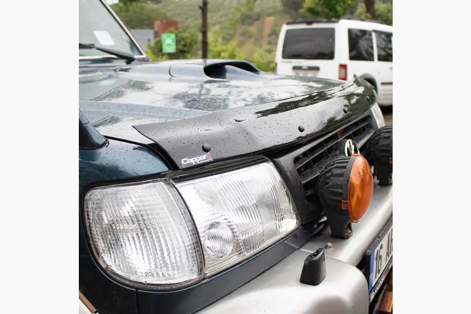 Hyundai Galloper 1997-2003 Hood Deflector (EuroCap) Image
