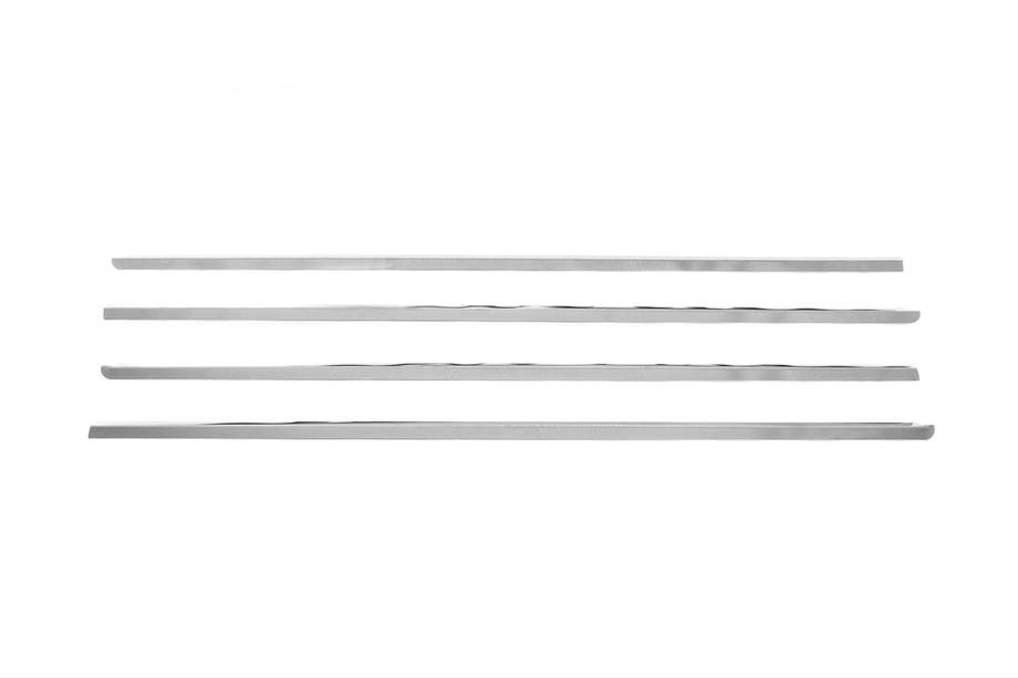 Peugeot 307 2001-2008 Exterior Window Trim Stainless Steel (4 pcs) Photo 4