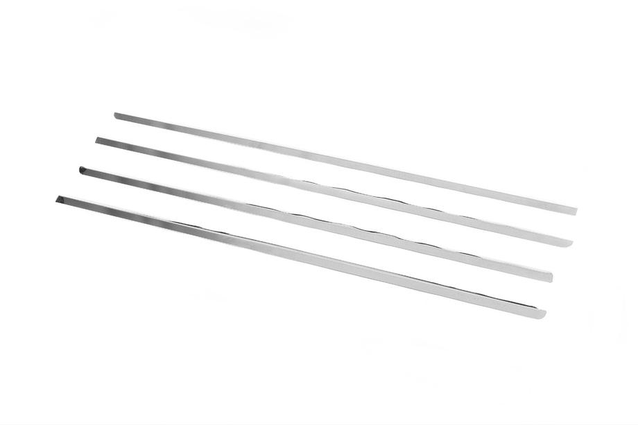 Peugeot 307 2001-2008 Exterior Window Trim Stainless Steel (4 pcs) Photo 3
