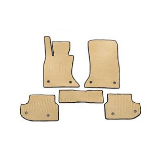 Floor mats 2013-2016 (EVA, beige) BMW 5 Series F10/F11 2010–2016 photo 1
