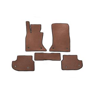 Floor mats 2013-2016 (EVA, brown) BMW 5 Series F10/F11 2010–2016 photo 1