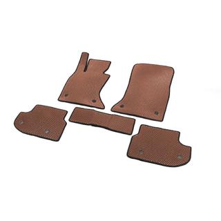 Floor mats 2013-2016 (EVA, brown) BMW 5 Series F10/F11 2010–2016 photo 2