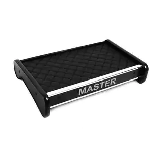Dashboard Shelf (Black with Black Stitching) photo 3