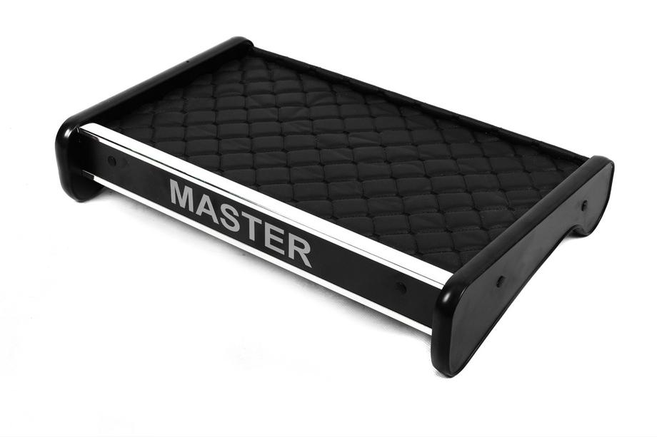 Renault Master 1998-2010 Dashboard Shelf (Black with Black Stitching) Image