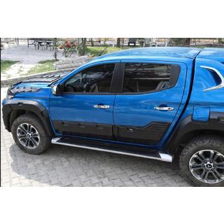 Door Mouldings EuroCap (6 pcs, ABS) Mitsubishi L200 2015-2024 photo 1