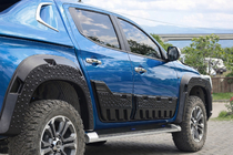 Fiat Fullback 2016- Door Mouldings EuroCap (6 pcs, ABS) photo 2