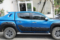 Fiat Fullback 2016- Door Mouldings EuroCap (6 pcs, ABS) photo 1