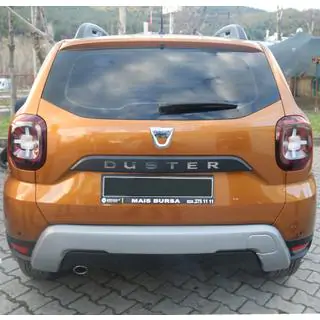Rear Bumper Cover U-Type (ABS, Gray) photo 2