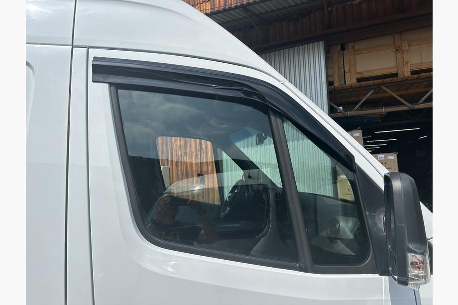 Mercedes Sprinter W907/W910 2018- Window Deflectors (2 pcs, Sunplex Sport) Photo 2