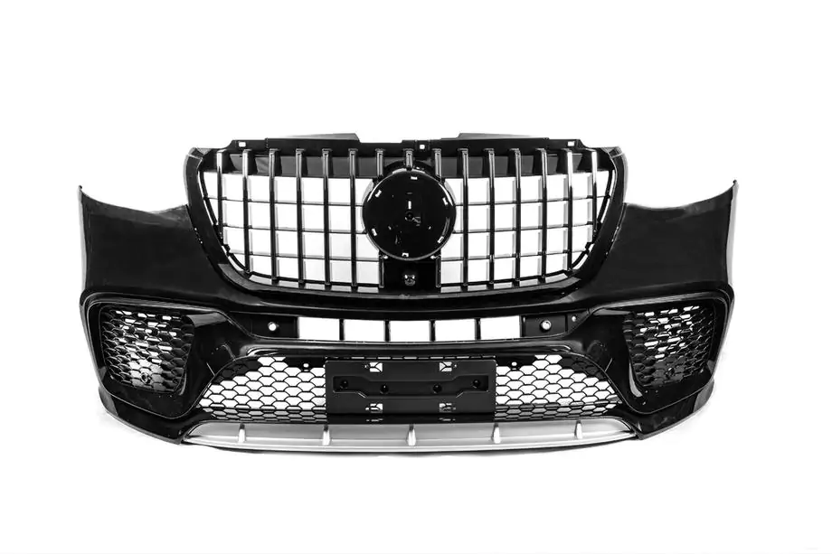 Mercedes Sprinter W907/W910 2018- Front Bumper with Grille V1 (AMG) Photo 3