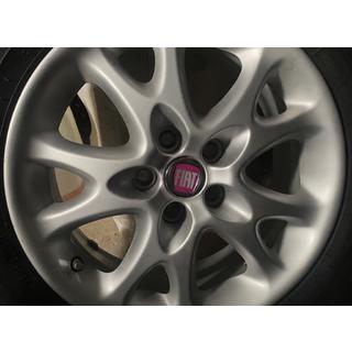 Wheel center caps V2 49/42.5 mm red (4 pcs, 0735448759) photo 1