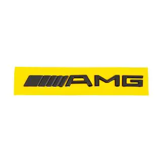 AMG Badge (20cm, ABS, Black) photo 2